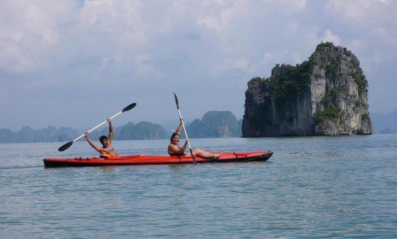 Hotel Hoang Gia Minh Cat Ba Island Exterior foto